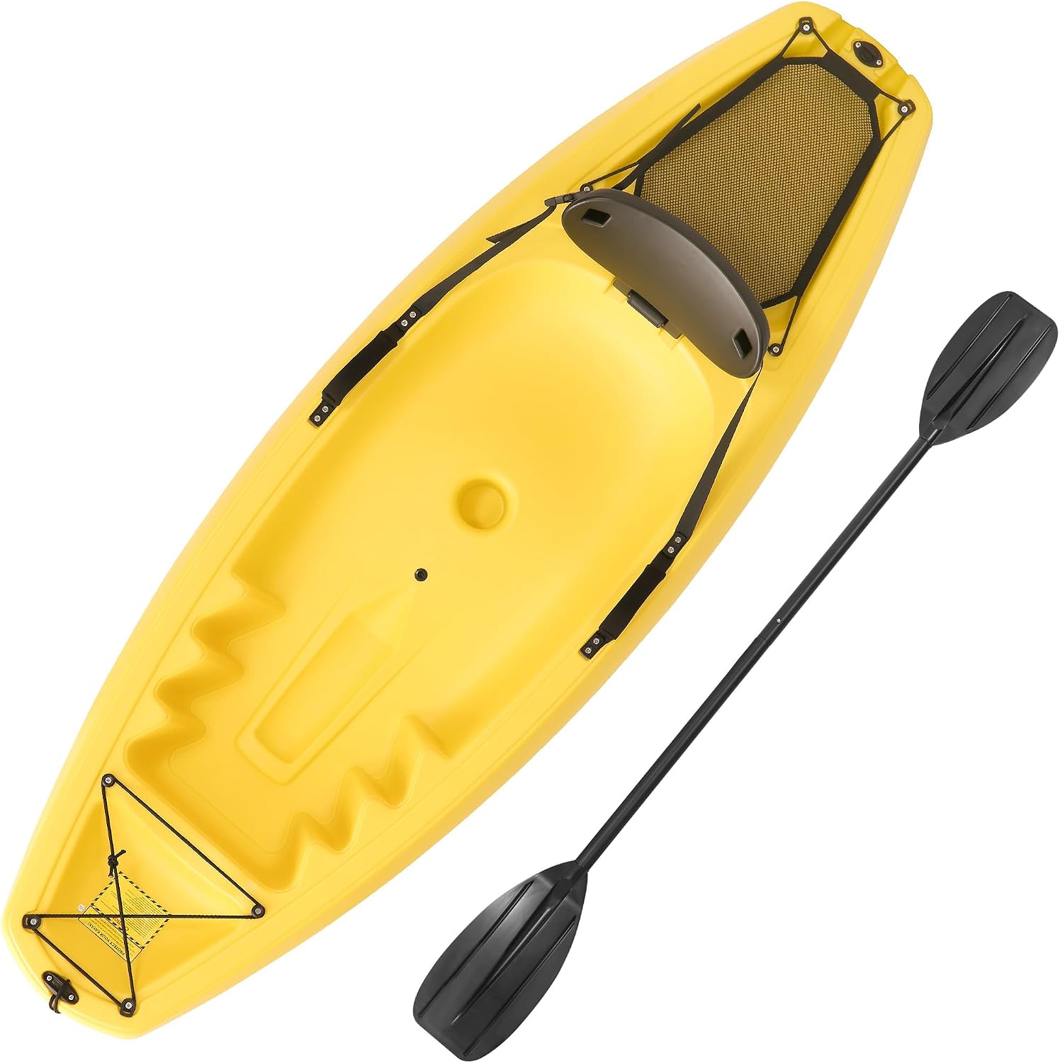 Fishing Kayak Paddle - Kajak mit Paddel 6,5 FT Freizeit-Ruderboot