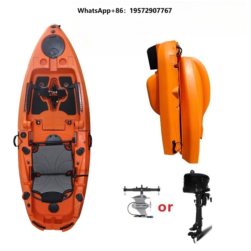 Fishing Kayak Pedal Drive - 2026 NEUES Modulares Superstabiles Leistungsstarkes 1-Personen