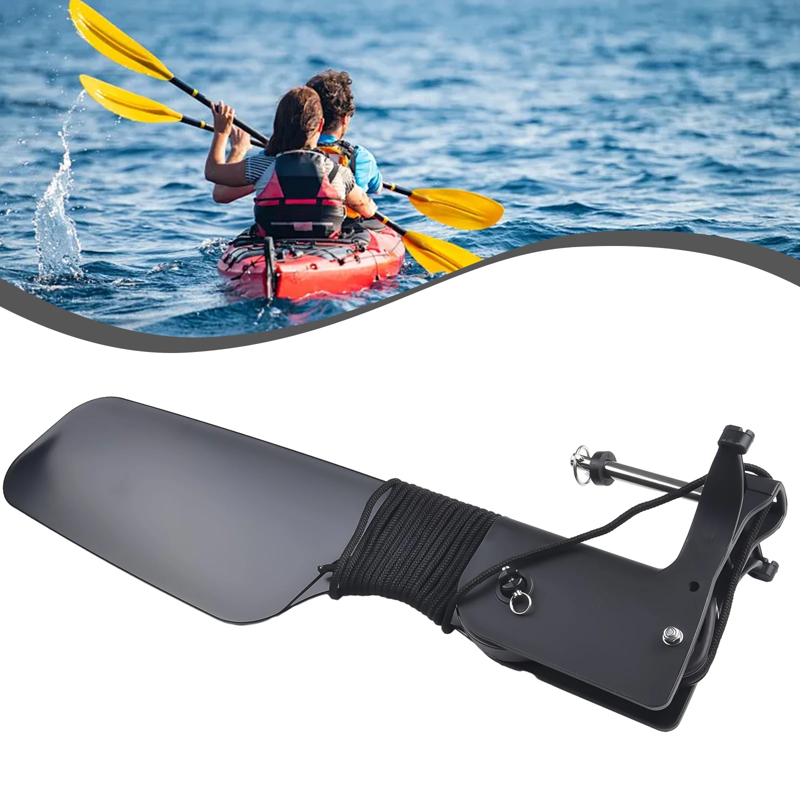 Fishing Kayak Cart - Für Kajak Big Tail Rudder mit