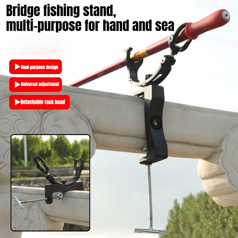 Fishing Kayak Seat - 360 ° Drehbarer, verstellbarer, robuster Rutenhalter,