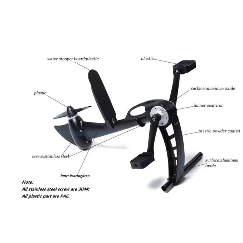 Hochwertiger Metall-Propellera – Fishing Kayak Pedal Drive Bewertung und Preis