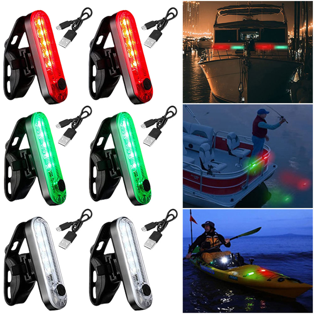 LED-Bootsnavigationslicht USB- – Fishing Kayak Cart Bewertung und Preis